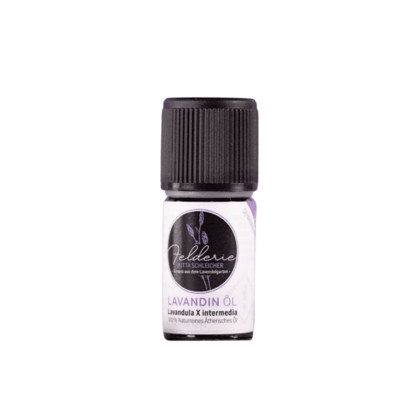 Naturreines Lavandin Öl aus Oberösterreich in 5 ml Glasflasche