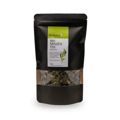 Bio Minztee zur Unterstützung der Verdauung und für natürliche Frische